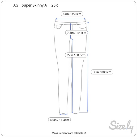 BOGO Anthropologie AG Super Skinny Ankle 26R - Picture 8 of 8